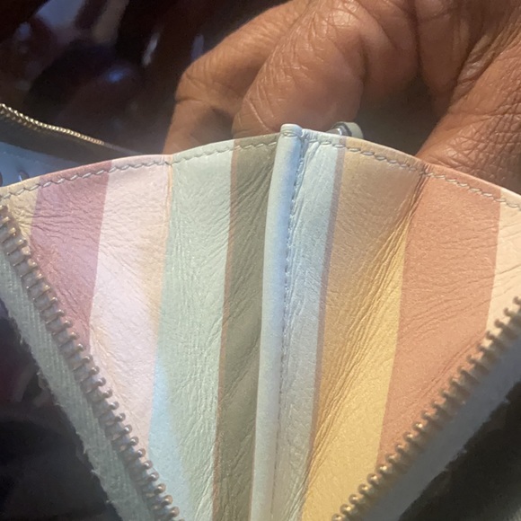 Valentino multi colored zippy Wallet - Picture 10 of 12